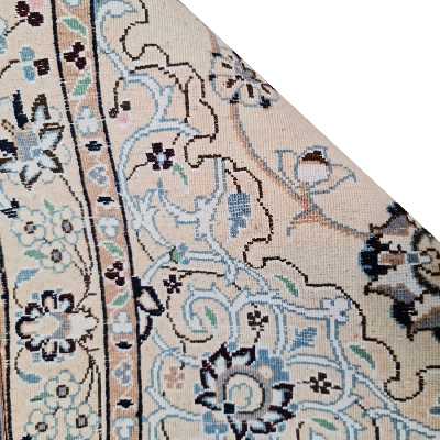 فرش دستبافت یک و نیم متری مدل نایین کد 1053