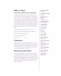 خرید و دانلود نسخه کامل کتاب XML in flash