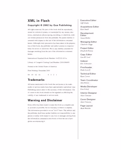 خرید و دانلود نسخه کامل کتاب XML in flash
