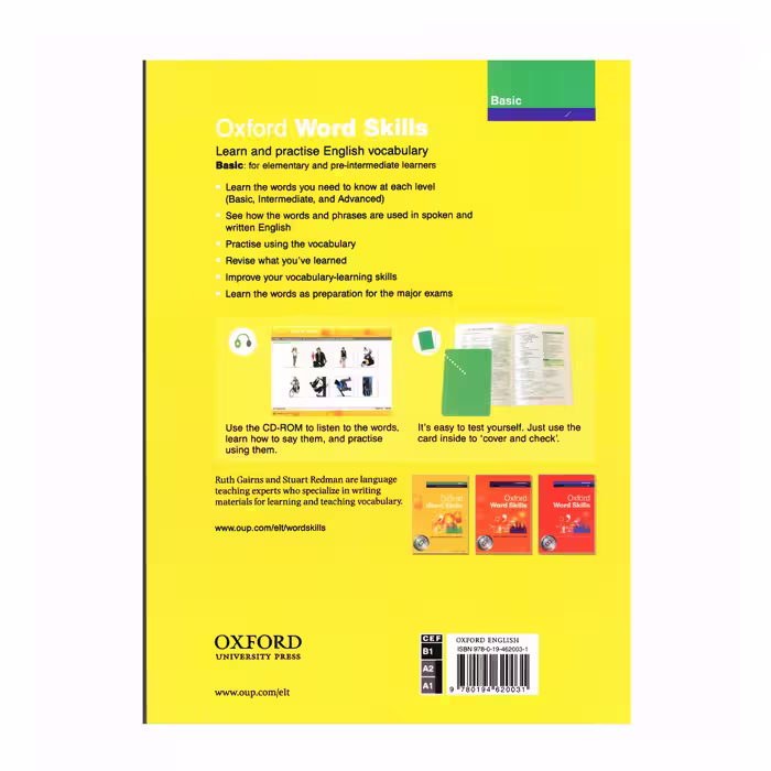 کتاب Oxford Word skills Basic اثر Ruth Gairns انتشارات آرماندیس