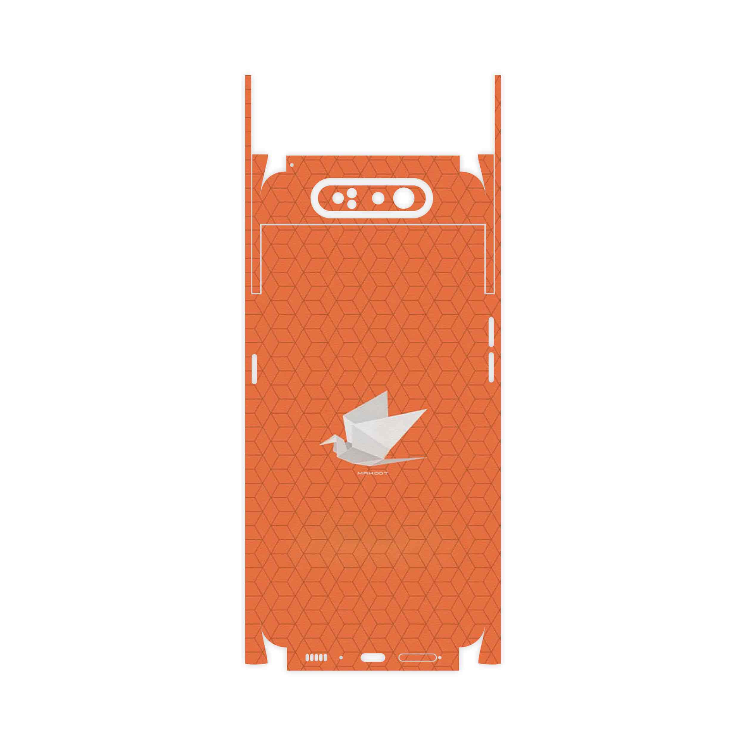 برچسب پوششی ماهوت مدل Minimalist origami bird-FullSkin مناسب برای گوشی موبایل سامسونگ Galaxy A80