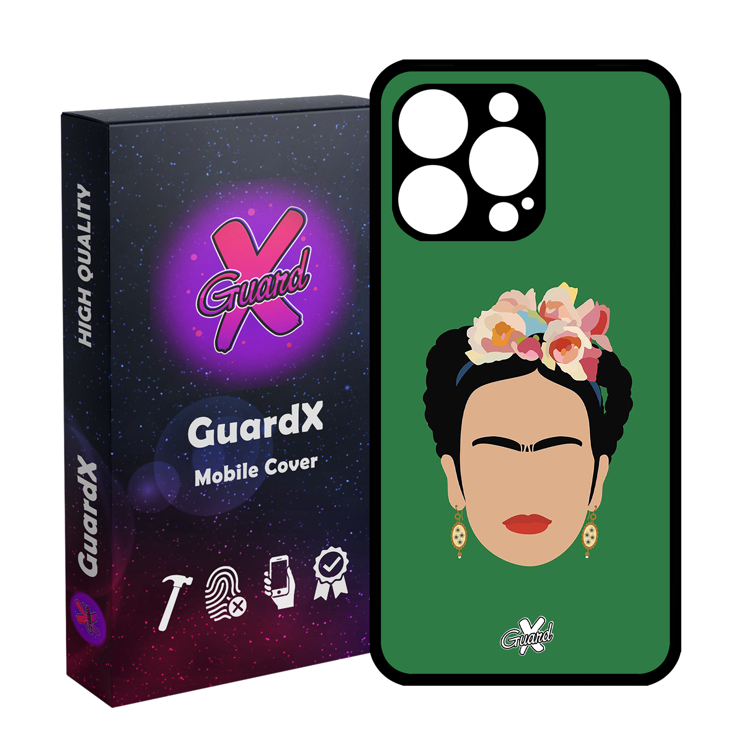 کاور گارد ایکس طرح Frida مدل Glass10133 مناسب برای گوشی موبایل اپل iPhone 13 Pro