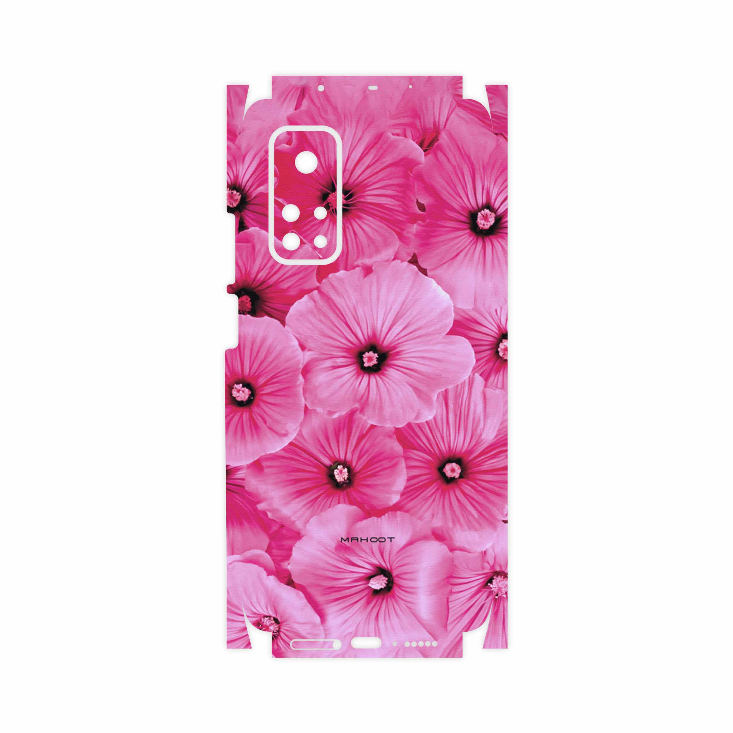 برچسب پوششی ماهوت مدل Pink-Flower-FullSkin مناسب برای گوشی موبایل شیائومی Mi 10T Pro 5G