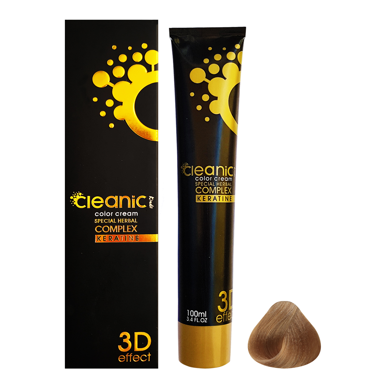 رنگ مو کلینیک کیندی شماره 9.32 حجم 100 میلی لیتر رنگ بلوند شنی خیلی روشن