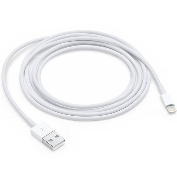کابل اورجینال اپل تبدیل لایتنینگ به USB به طول 2 متر - Hiapple.ir