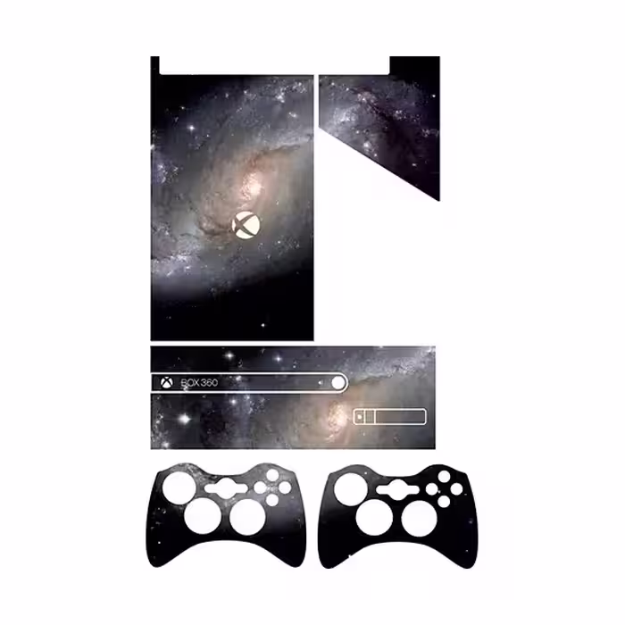 برچسب ایکس باکس 360سوپراسلیم طرح SPACE کد 19 مجموعه 4 عددی