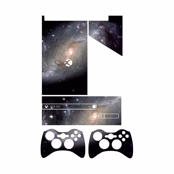 برچسب ایکس باکس 360سوپراسلیم طرح SPACE کد 19 مجموعه 4 عددی