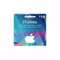 خرید گیفت کارت اپل 15 دلاری 15 Apple iTunes Gift Card USA با بهترین قیمت
