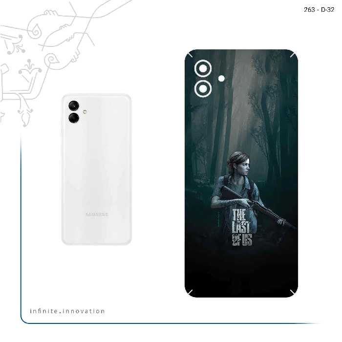 برچسب پوششی ماهوت مدل The_Last_of_Us مناسب برای گوشی موبایل سامسونگ Galaxy A04