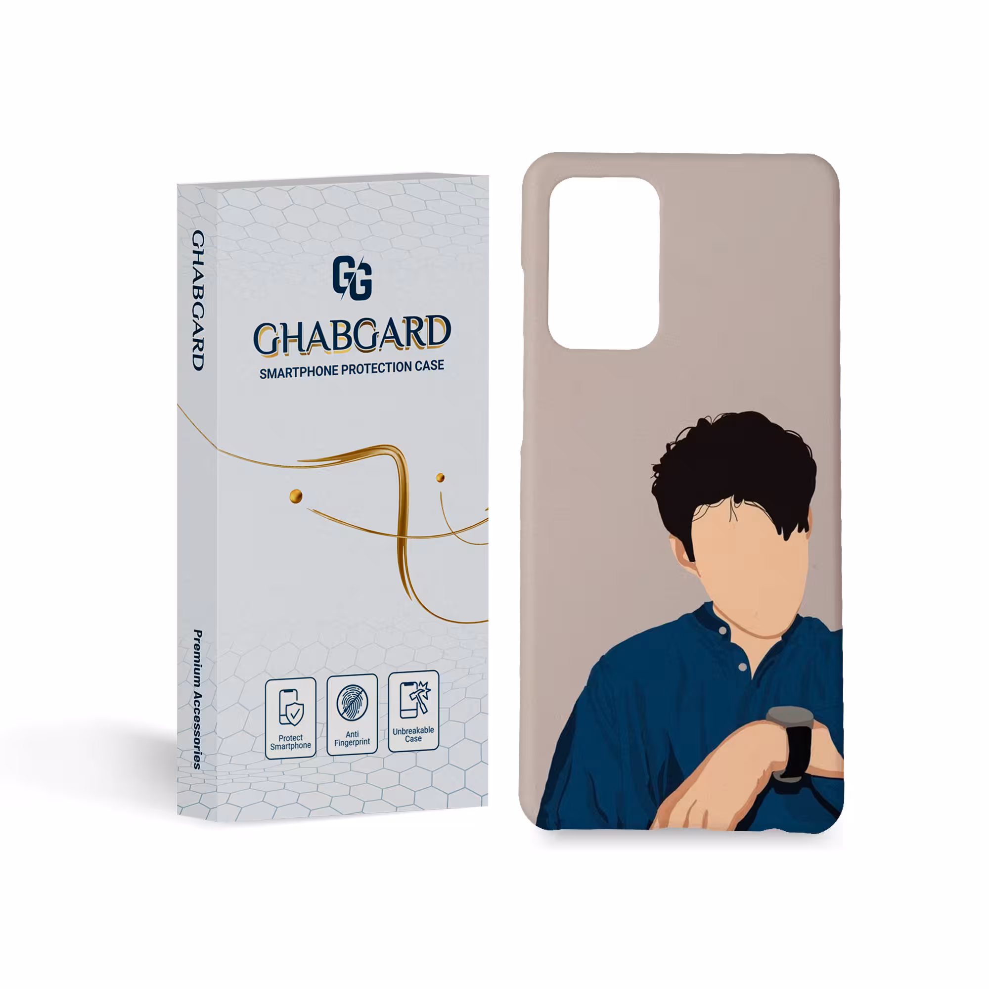 کاور قاب گارد مدل پسرانه مناسب برای گوشی موبایل سامسونگ  galaxy a72