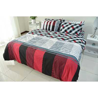 سرویس ملحفه بومرنگ مدل Kamila دونفره 6 تکه