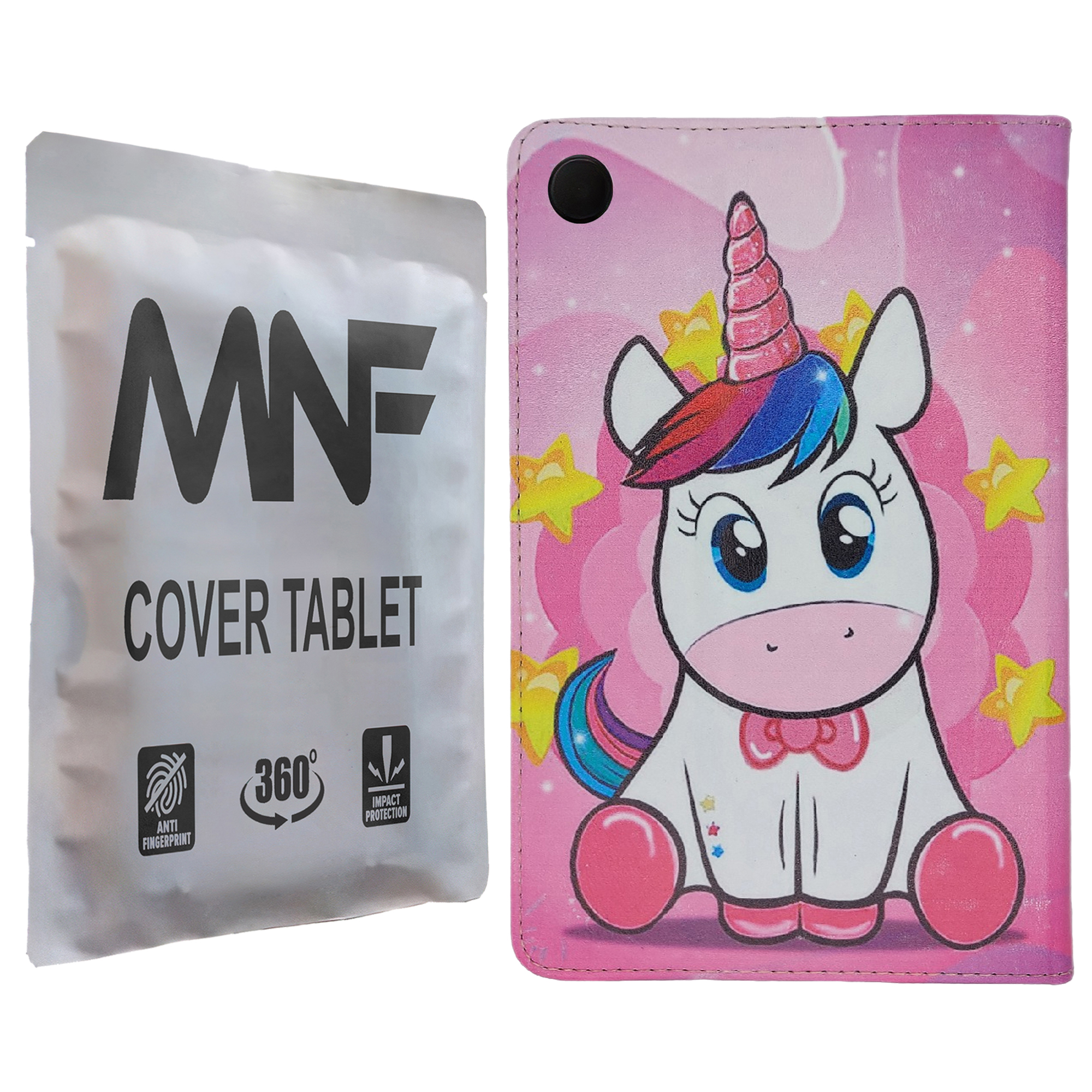 کیف کلاسوری ام ان اف طرح یونی کورن کد M-266 مناسب برای تبلت سامسونگ Galaxy Tab A8 10.5 / X200 / X205