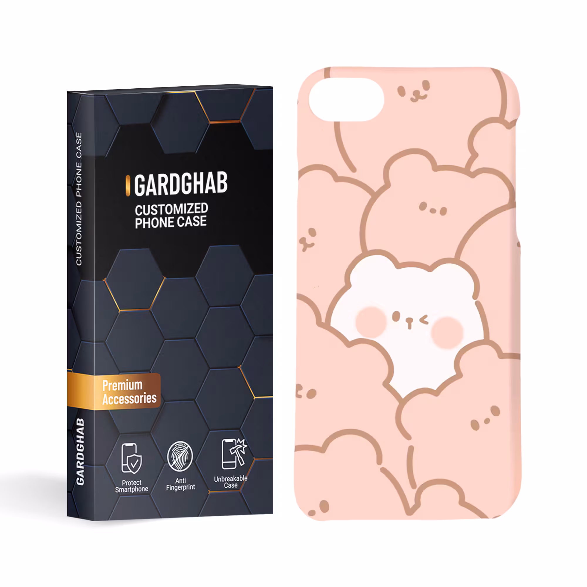 کاور گارد قاب مدل فانتزی مناسب برای گوشی موبایل اپل iphone 7 8 se2020