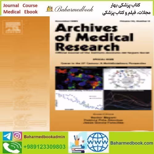 Archives of Medical Research Volume 53 Issue 1 to 8 2022 TR