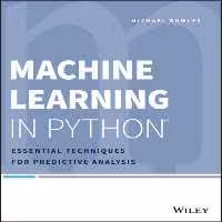 خرید و دانلود نسخه کامل کتاب Machine Learning in Python: Essential Techniques for Predictive Analysis