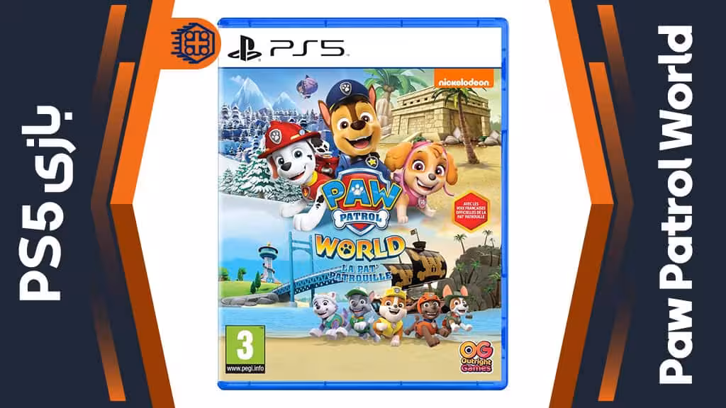 دیسک بازی Paw Patrol World – مخصوص PS5