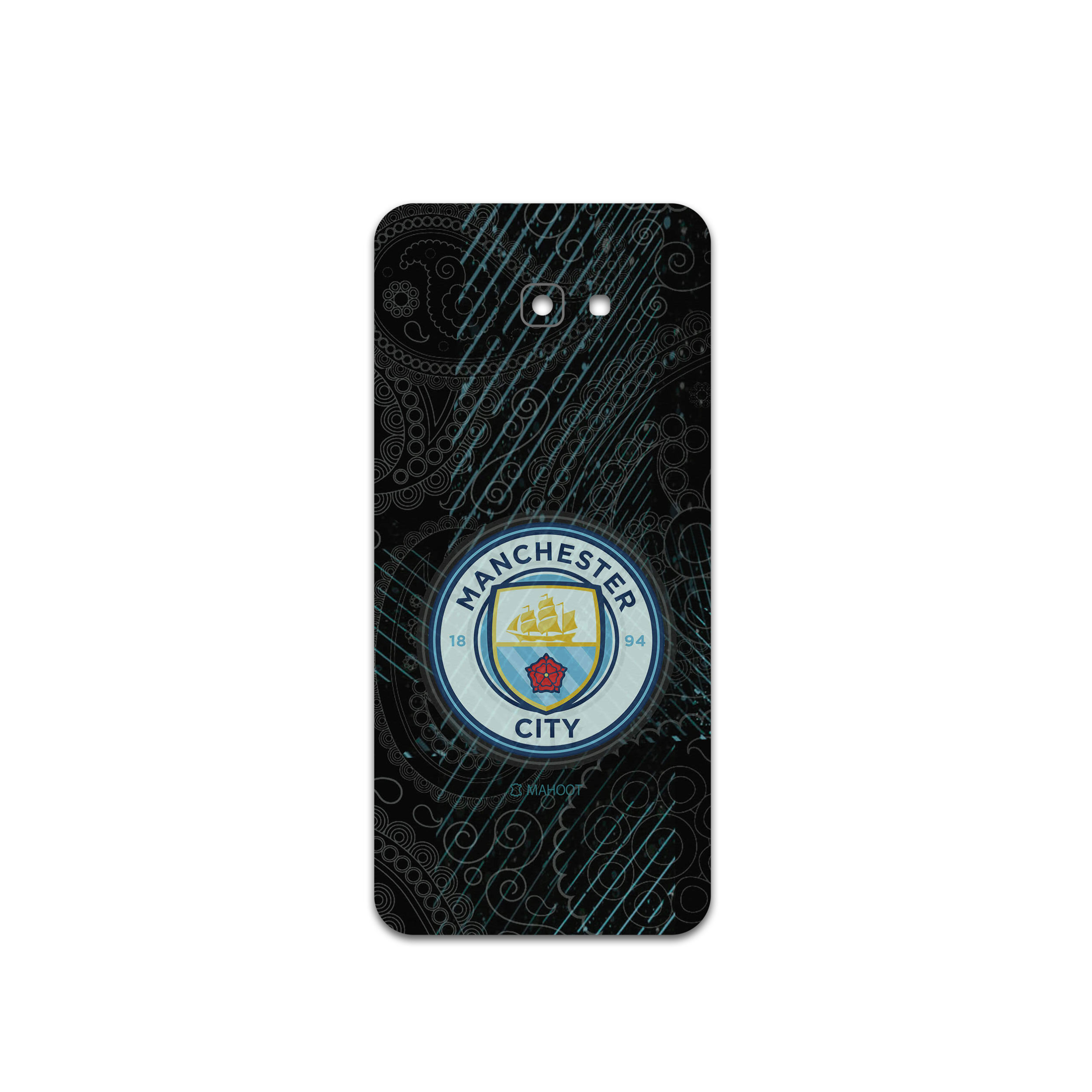 برچسب پوششی ماهوت مدل Manchester-City مناسب برای گوشی موبایل سامسونگ Galaxy J4 Plus
