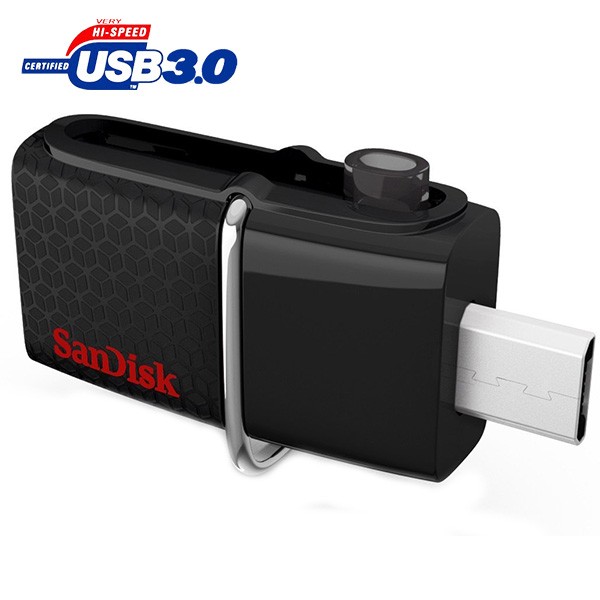 فلش مموری Ultra Dual Drive USB 3.0 سن دیسک SDDD2 ظرفیت 128 گیگابایت