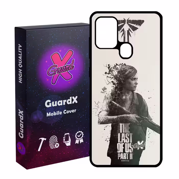 کاور گارد ایکس طرح The Last of Us مدل Glass10199 مناسب برای گوشی موبایل سامسونگ Galaxy A21s