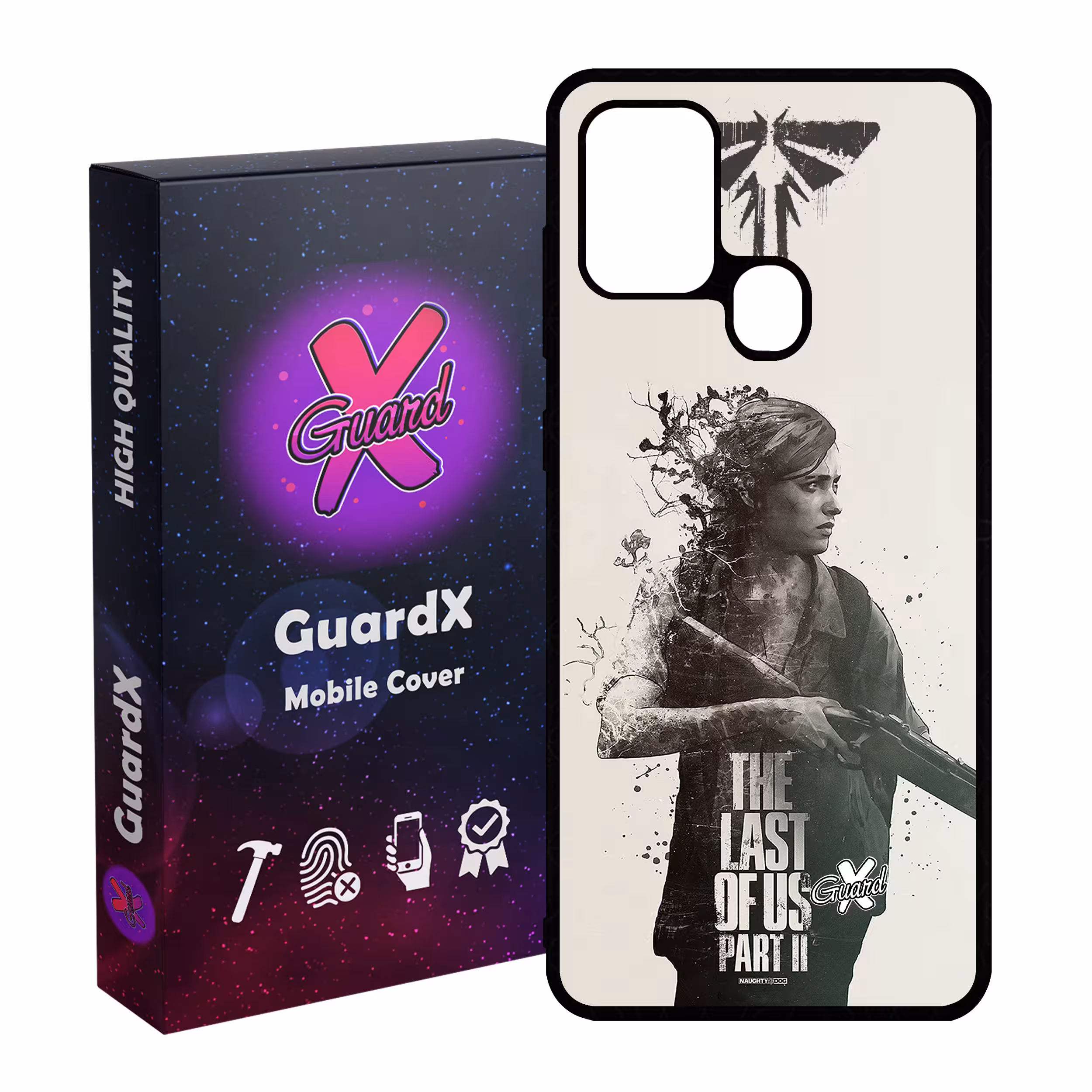 کاور گارد ایکس طرح The Last of Us مدل Glass10199 مناسب برای گوشی موبایل سامسونگ Galaxy A21s