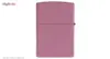 فندک زیپو مدل Regular Pink Matte کد 238