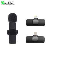 میکروفون یقه ای بیسیم مدل Dual Lightning Triopo