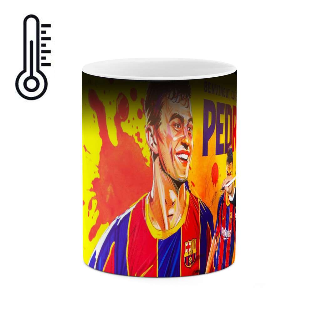 ماگ حرارتی طرح فوتبالیست Pedri مدل mgph12511