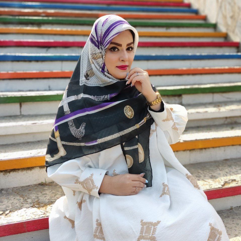 روسری نخی فصل بهار و تابستون