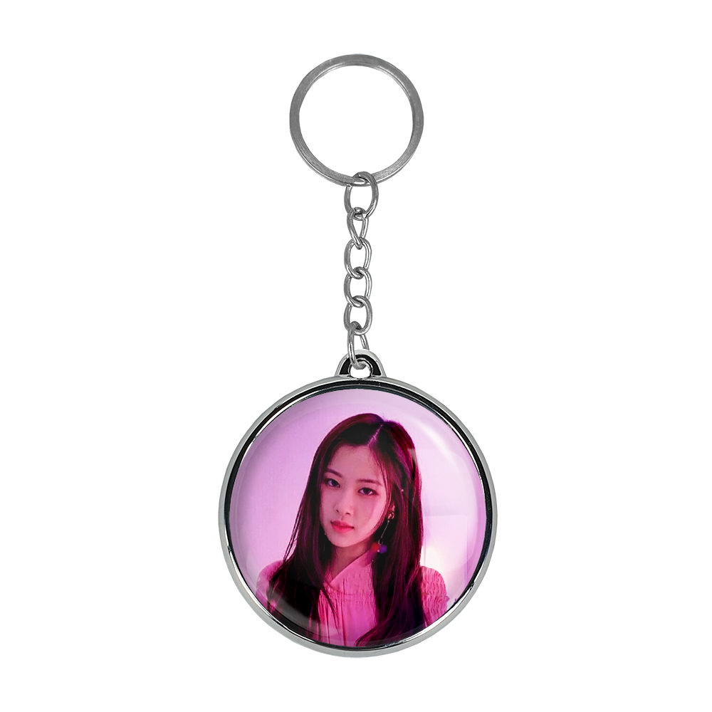 جاکلیدی خندالو طرح رزی بلک پینک مدل دوطرفه کد 1436014363