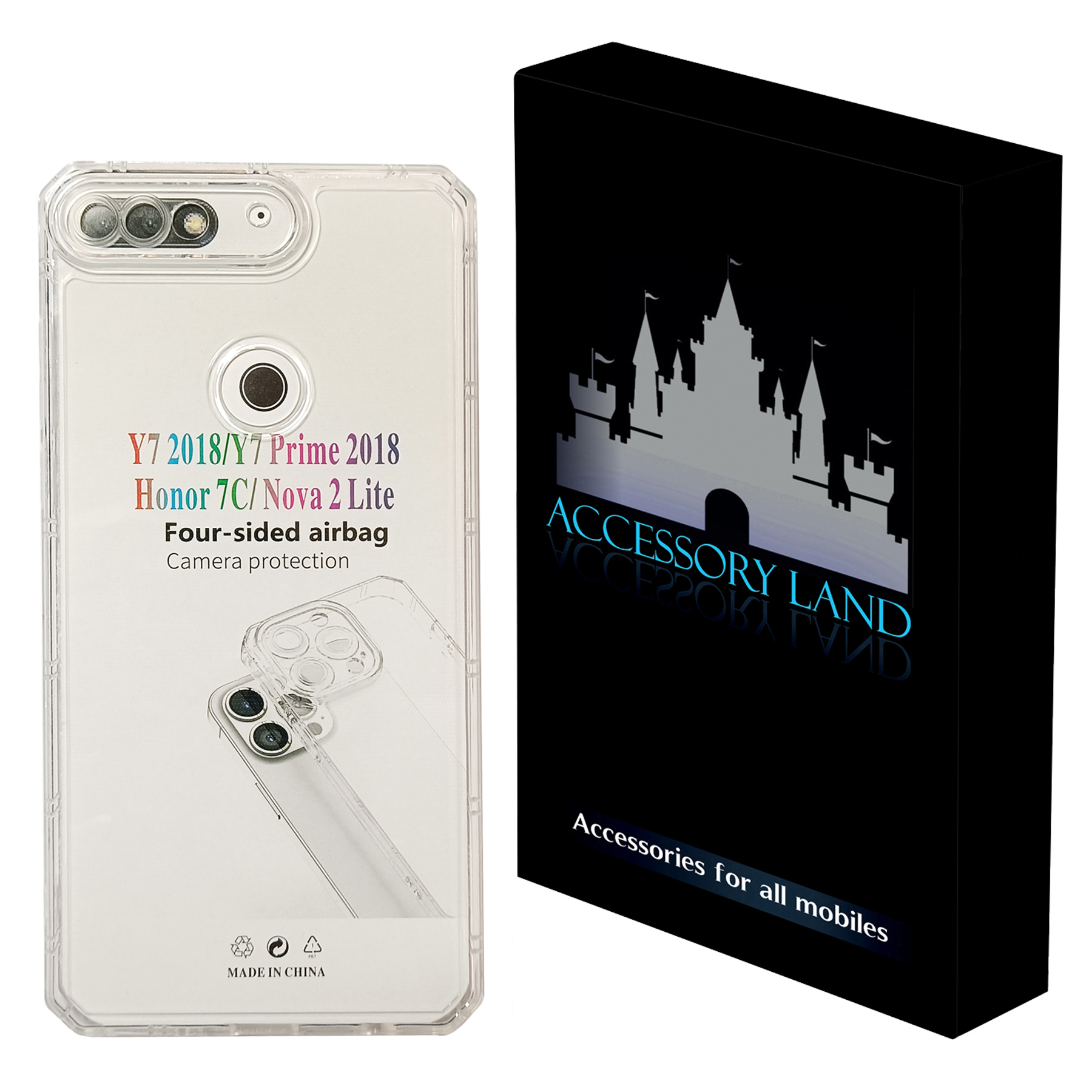  کاور اکسسوری لند مدل JELLY مناسب برای گوشی موبایل هوآوی Y7 2018