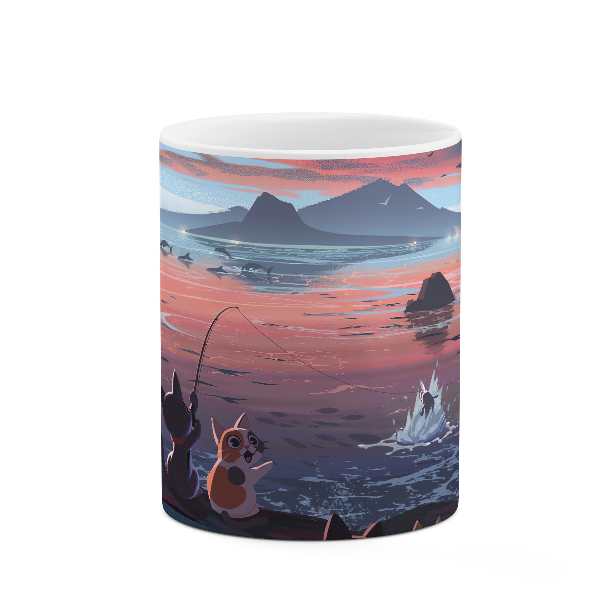 ماگ طرح گربه مدل mgp03059