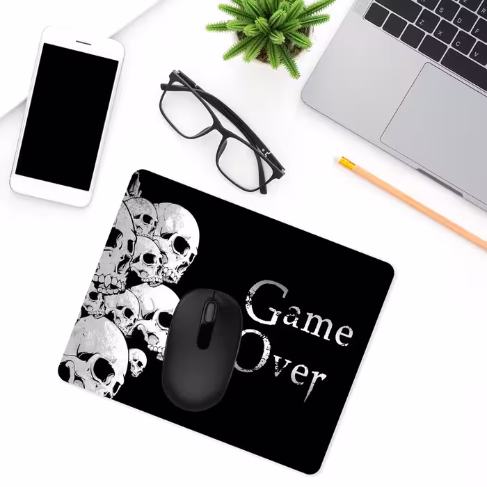 ماوس پد طرح بازی Game over مدل MP1879