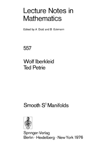 خرید و دانلود نسخه کامل کتاب Smooth S1 Manifolds