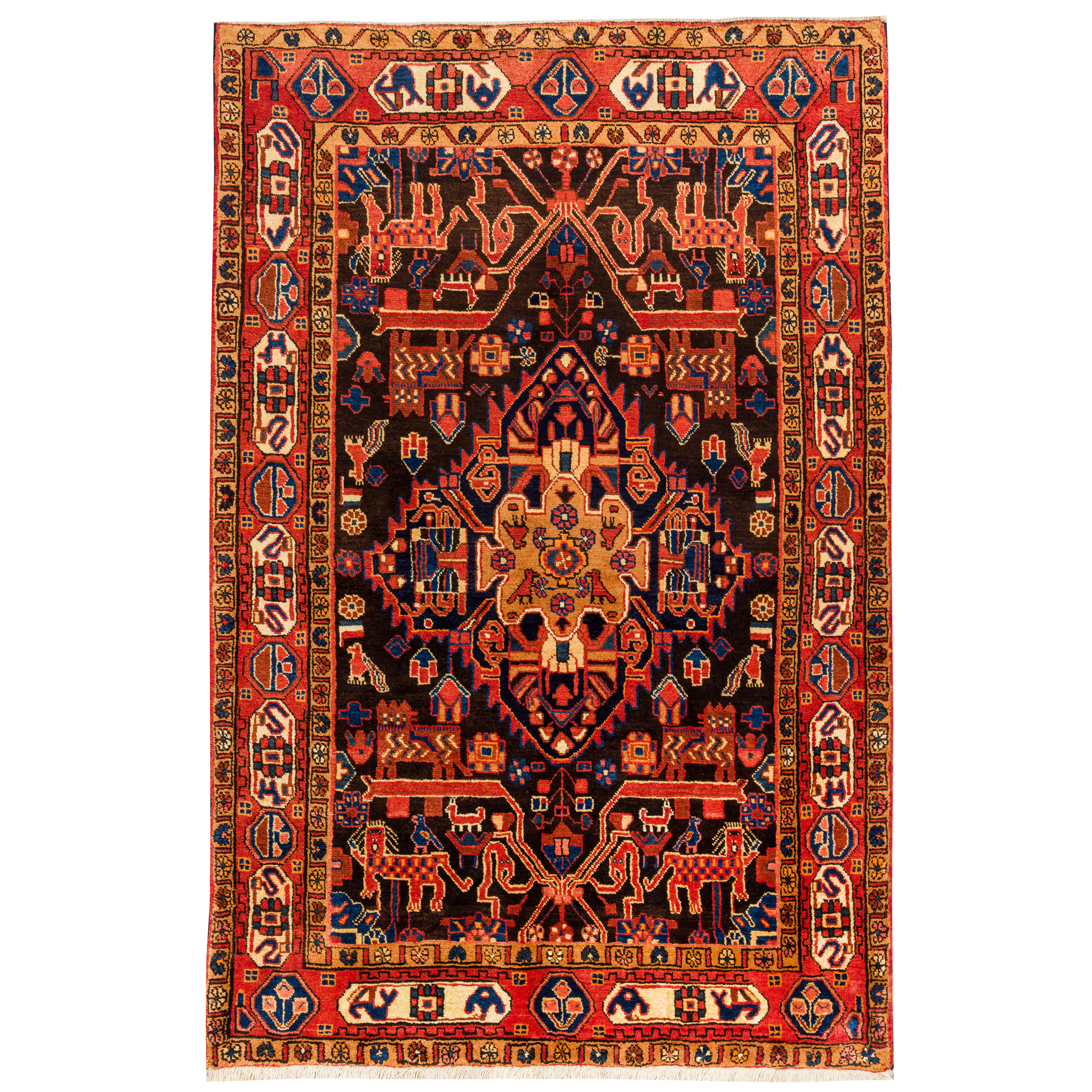 فرش دستبافت سه متری مدل نهاوند کد 97.1340