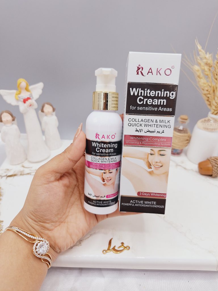 کرم سفید کننده نقاط حساس بدن برند راکو RAKO کد RK1156