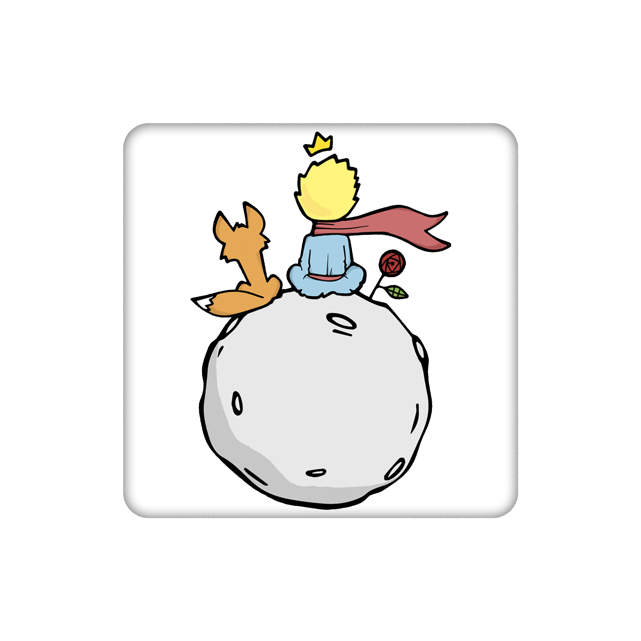 زیر لیوانی طرح شازده کوچولو کد 4923353