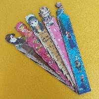 خط کش فانتزی طرح دار چوبی با طرح های دخترانه و جذاب- لوازم التحریر فانتزی