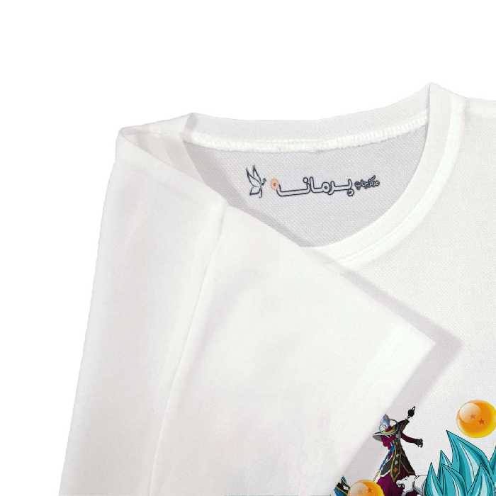 تی شرت بچگانه پرمانه طرح انیمه دراگون بال کد pmt.3775