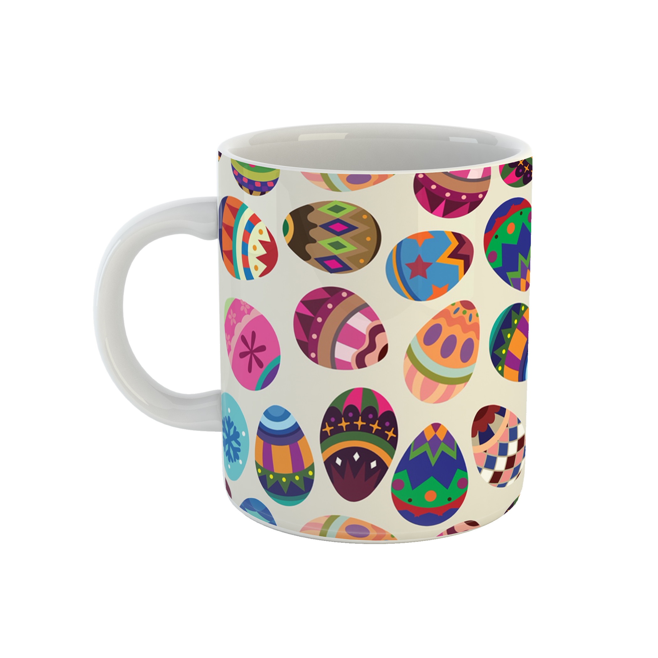 ماگ طرح سال نو نوروز مدل تخم مرغ رنگی