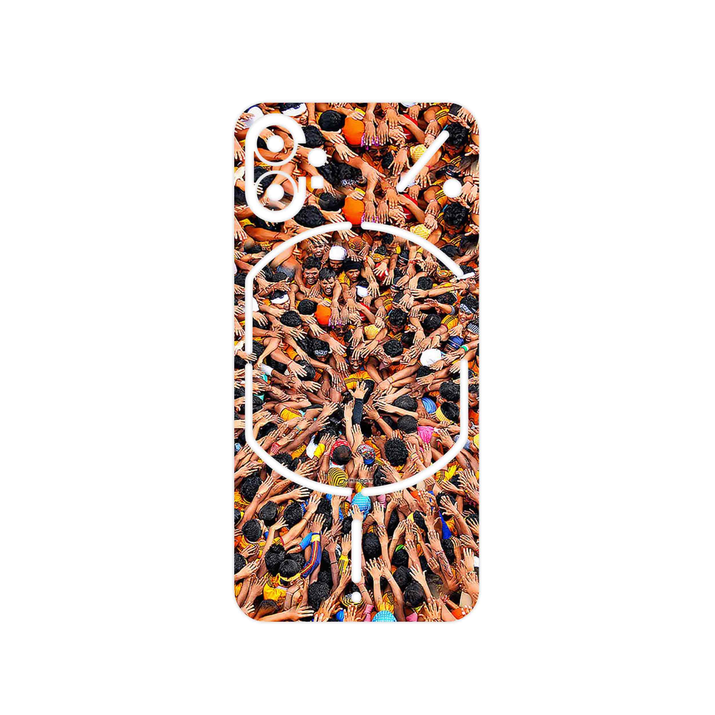 برچسب پوششی ماهوت مدل Indian Celebration مناسب برای گوشی موبایل ناتینگ Phone 1