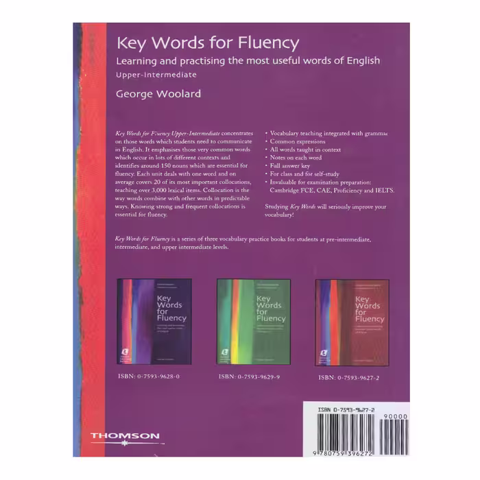 کتاب Key Words for Fluency Upper-Intermediate اثر Gorge Woolard انتشارات الوندپویان