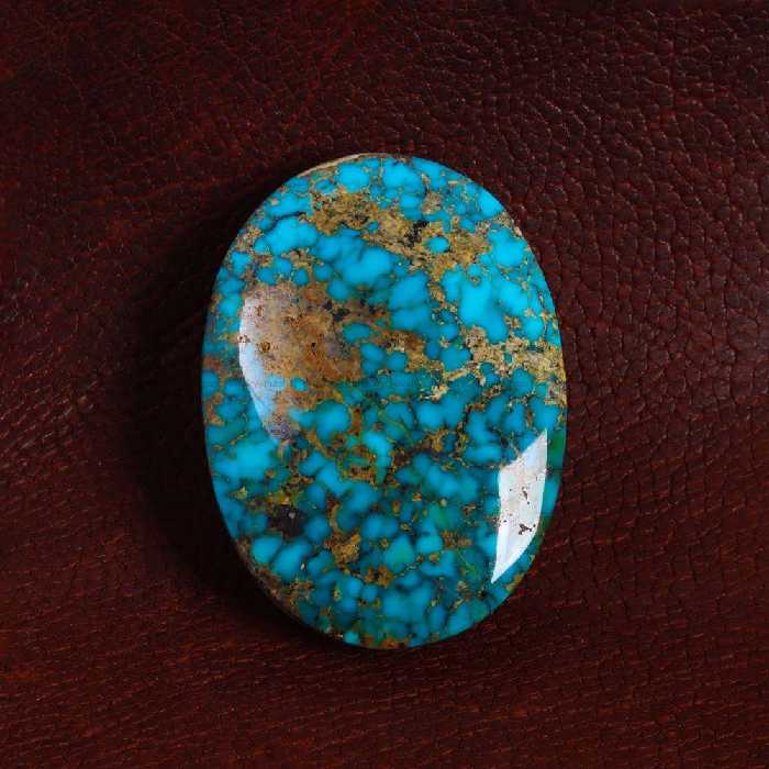 نگین فیروزه شجری کد 13829 - جواهری مشاهیر