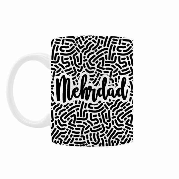 ماگ رژارت مدل اسم مهرداد