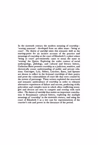 خرید و دانلود نسخه کامل کتاب The Rhetoric of Courtship in Elizabethan Language and Literature