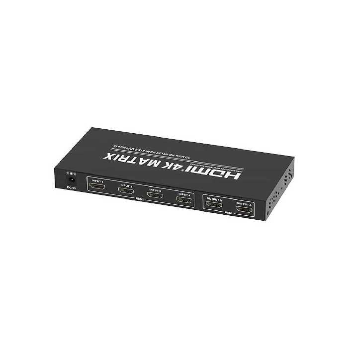 ماتریکس سوئیچ 2×4 HDMI تی سی تی TC-HMX-42