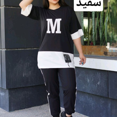 ست شومیز شلوار طرح M