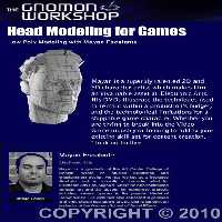 Gnomon Maya Training Dvd-Head Modeling For Games Dvdr-w3D