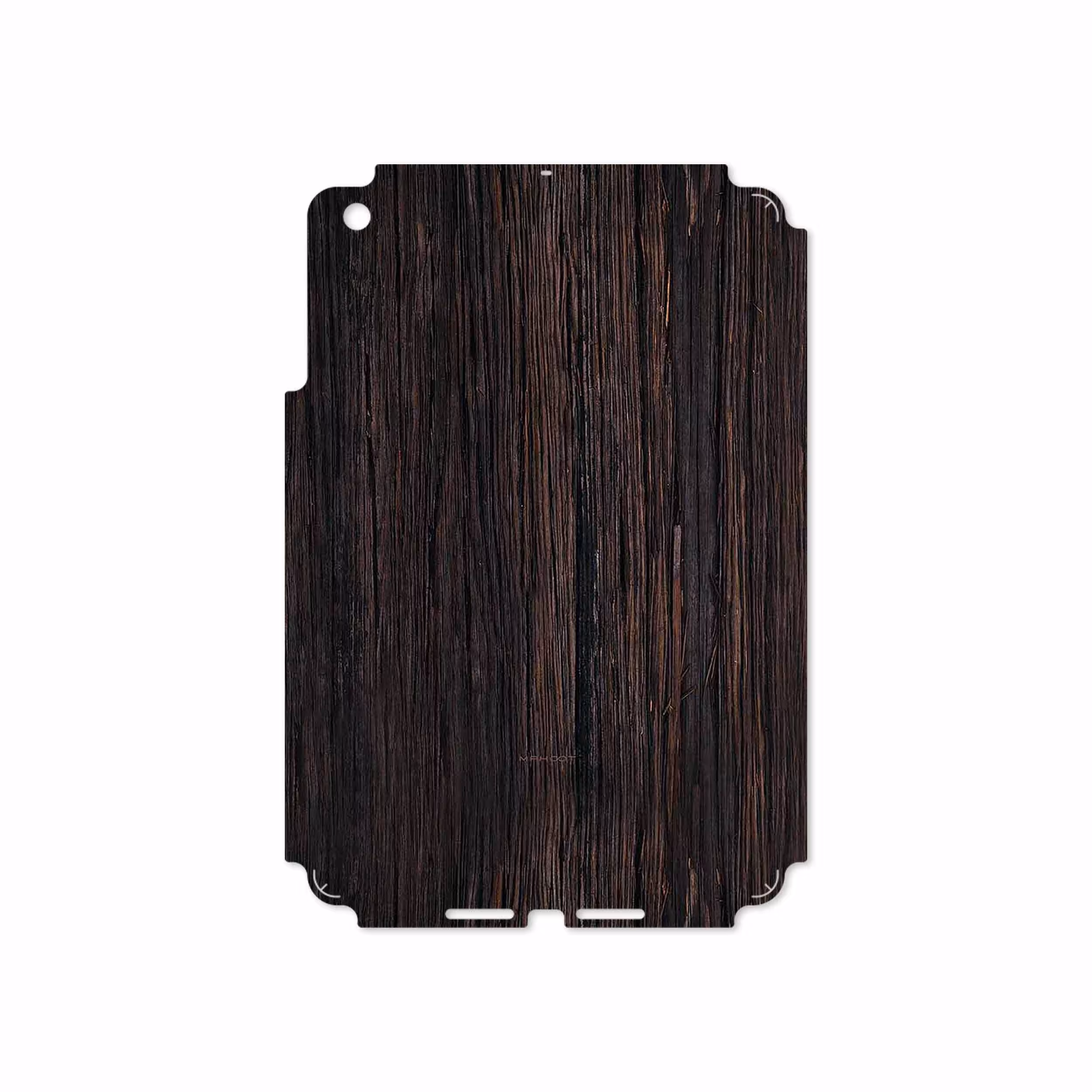 برچسب پوششی ماهوت مدل Burned Wood مناسب برای تبلت اپل iPad mini 2012 A1455
