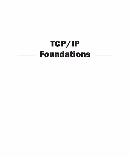 خرید و دانلود نسخه کامل کتاب TCP-IP Foundations