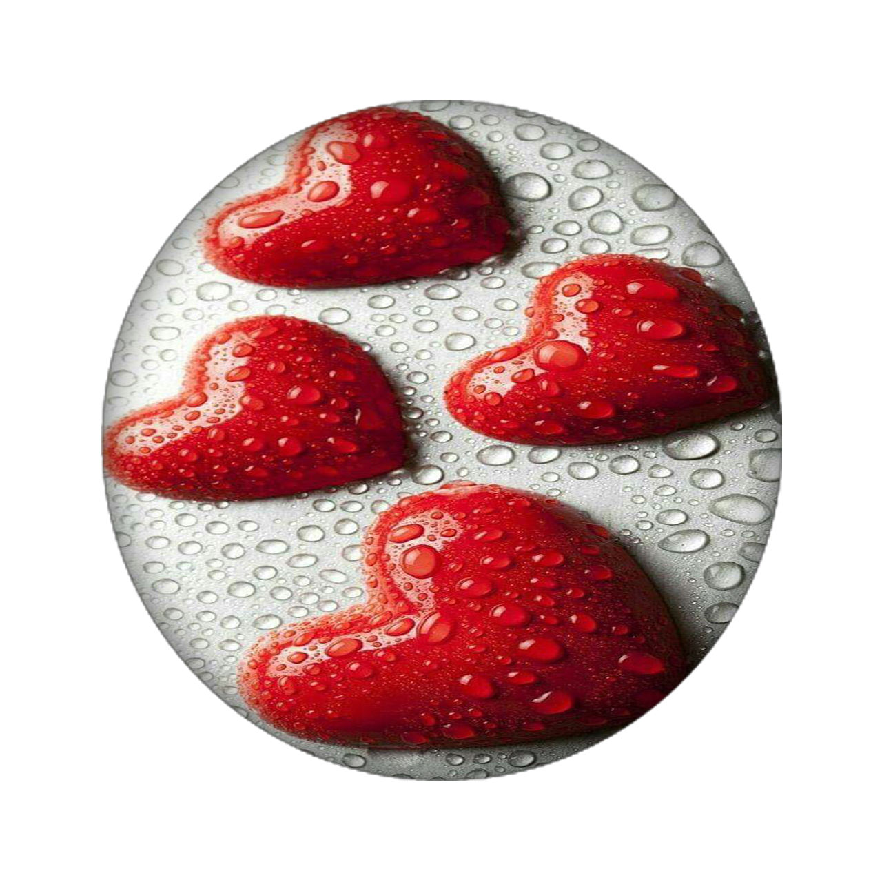 زیر لیوانی مدل قلب کد 1301